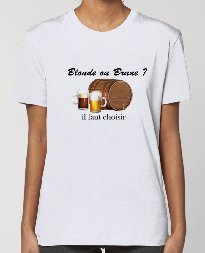 T-shirt Femme Blonde ou Brune ? il faut choisir par Frenchydesign