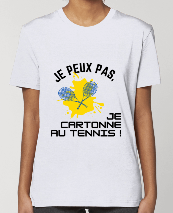 T-shirt Femme je peux pas, je cartonne au tennis par Fridaé