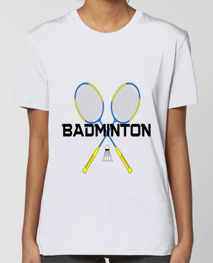 T-shirt Femme Badminton par Fridaé