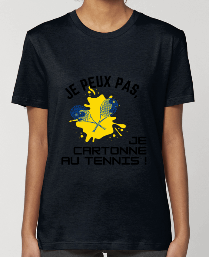 T-shirt Femme je peux pas, je cartonne au tennis par Fridaé