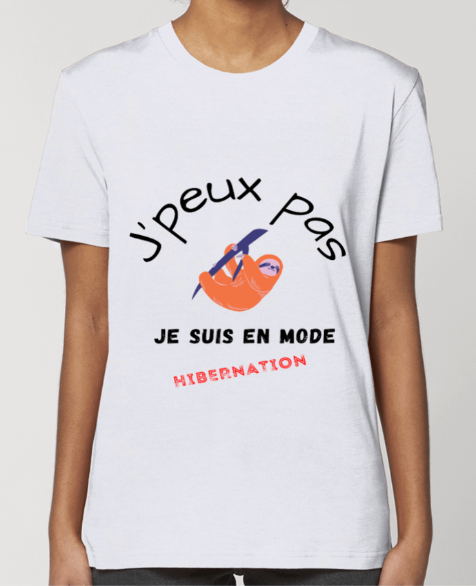 T-shirt Femme je peux pas, je suis en mode hibernation par Fridaé