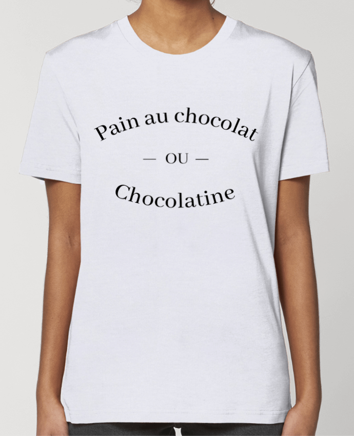 T-shirt Femme Pain au chocolat ou chocolatine ? par Frenchydesign