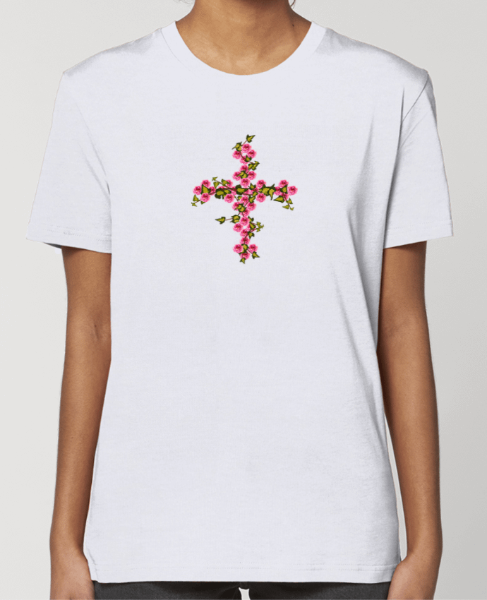 T-shirt Femme Croix roses et lierre par Les Caprices de Filles