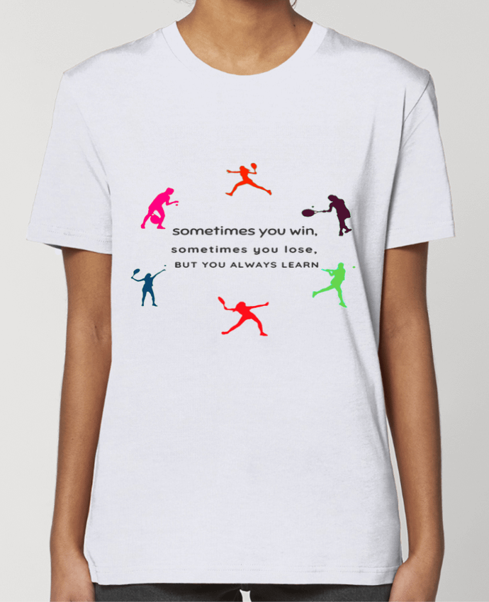 T-shirt Femme SOMETIMES YOU WIN par SARA BOSS desgin