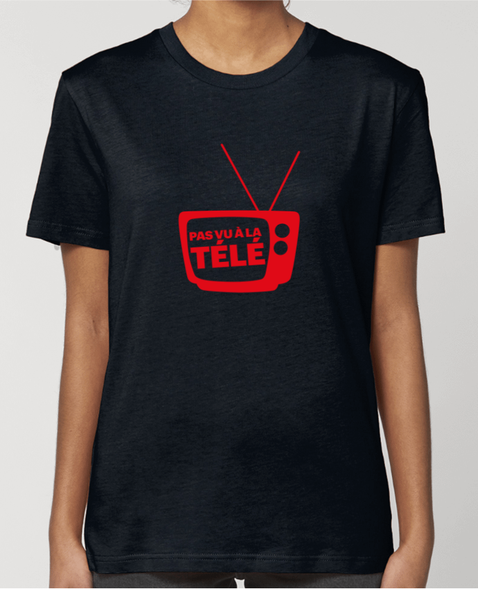 T-shirt Femme Pas vu à la télé par Rickydule