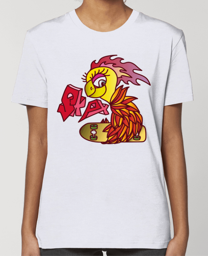 T-shirt Femme SKATING PHOENIX par Santiaguen