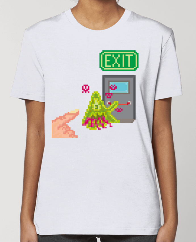 T-shirt Femme TOXICITY OUTSIDE par Santiaguen