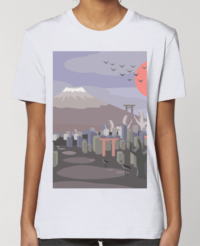 T-shirt Femme Mont Fuji par I'm Pierre