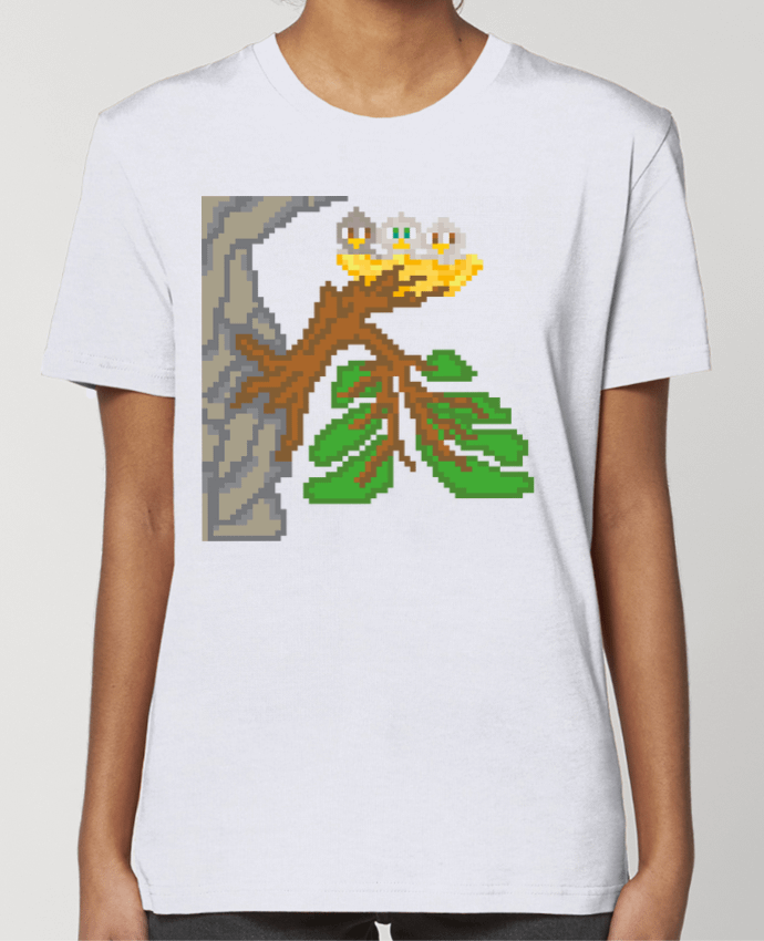 T-shirt Femme WISE NATURE par Santiaguen