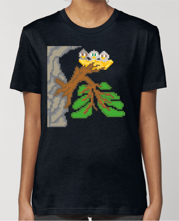 T-shirt Femme WISE NATURE par Santiaguen