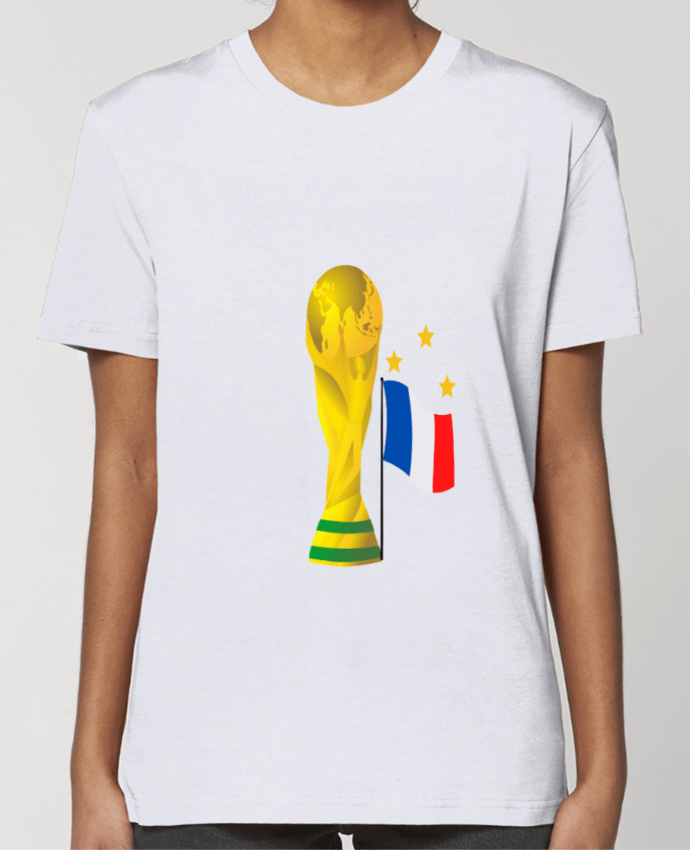 T-shirt Femme Coupe du monde 3 étoiles par FMTdesigner