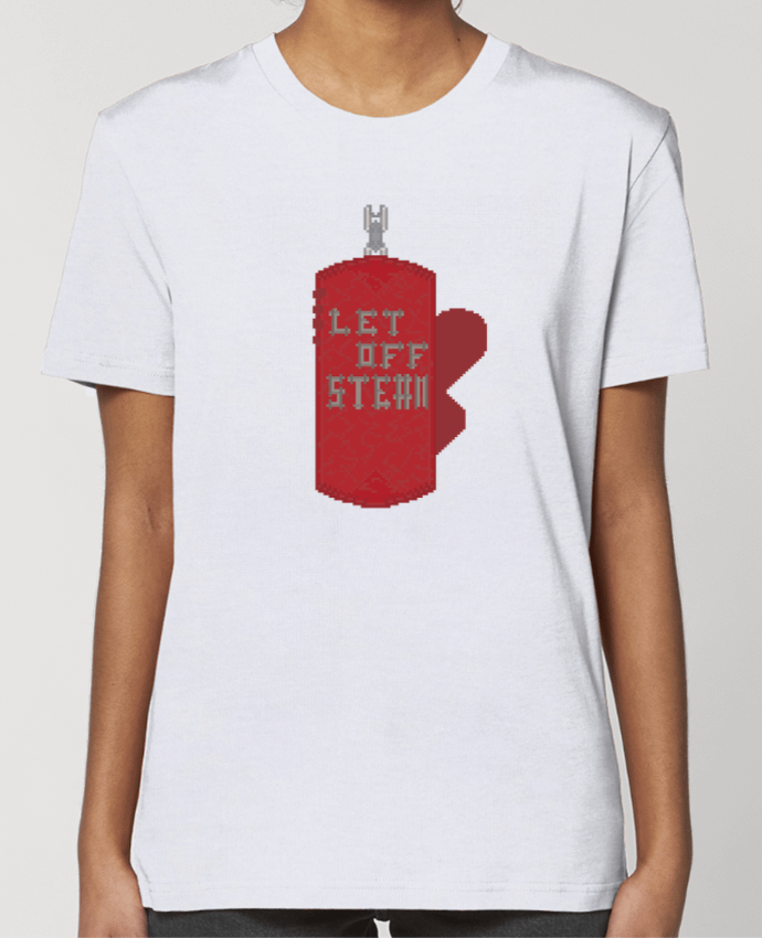 T-shirt Femme LET OFF STEAM par Santiaguen