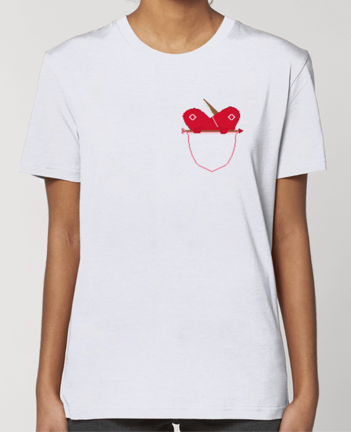 T-shirt Femme LOVE IN POCKET par Santiaguen