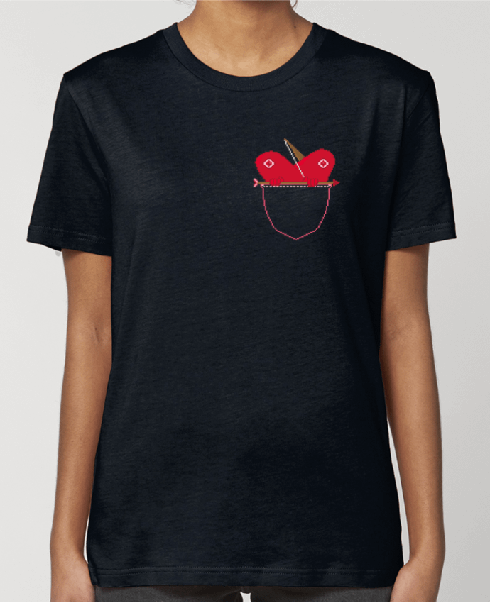 T-shirt Femme LOVE IN POCKET par Santiaguen