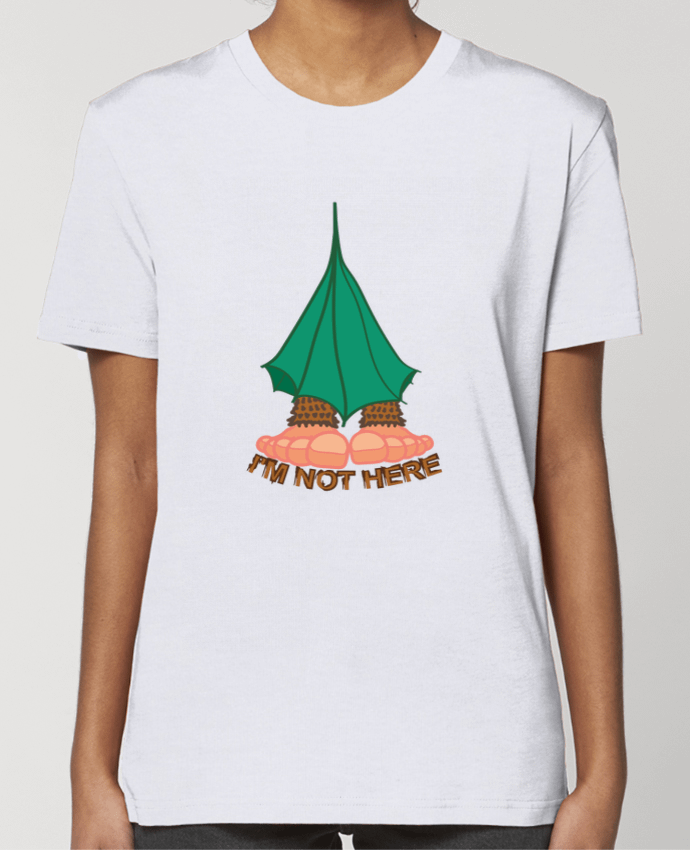 T-shirt Femme I M NOT HERE par Santiaguen