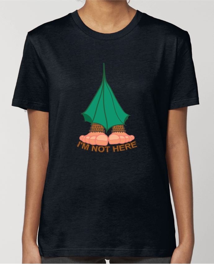 T-shirt Femme I M NOT HERE par Santiaguen