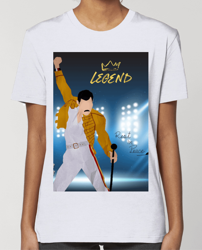T-shirt Femme Freddie Mercury par mscaglione