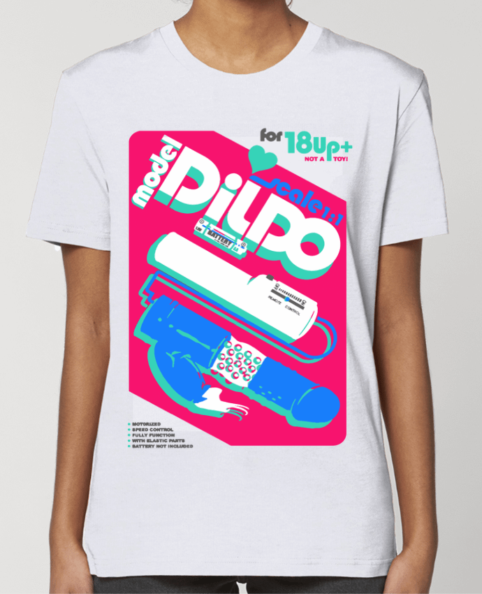 T-shirt Femme Retro dildo fun par Nicolaiev