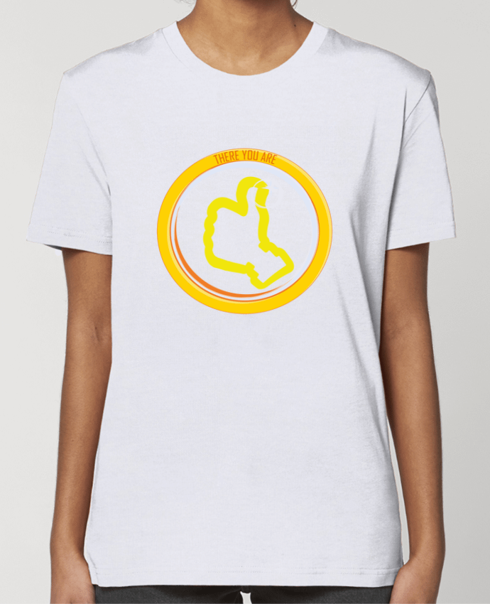 T-shirt Femme THERE YOU ARE par Santiaguen