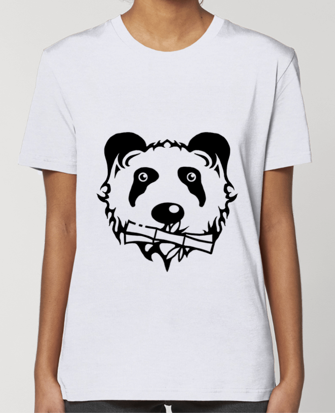 T-shirt Femme panda noir par Dr0agon