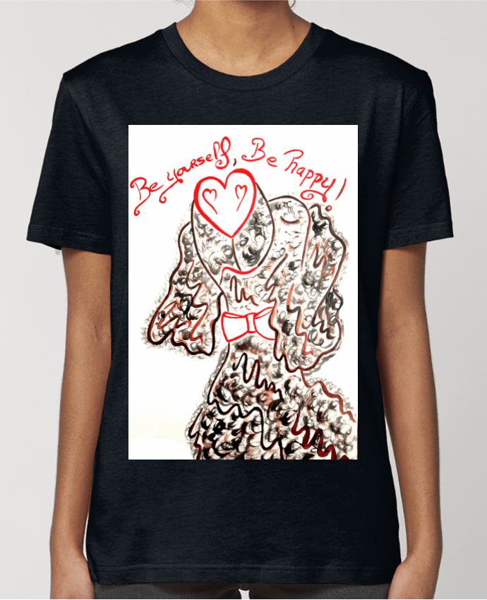 T-shirt Femme Popdog Art Teckel : fier et adorable  ! par Doudoueditions