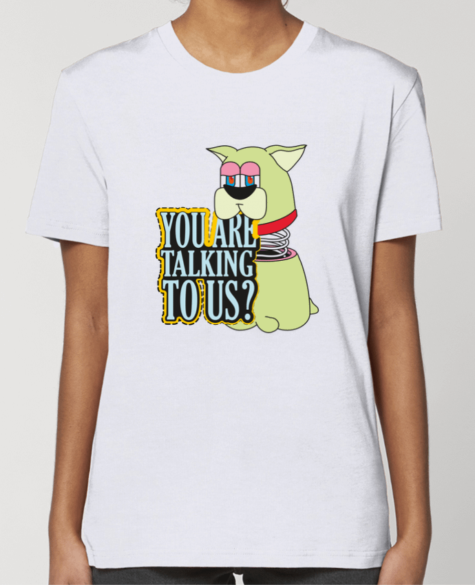 T-shirt Femme TALKING par Santiaguen