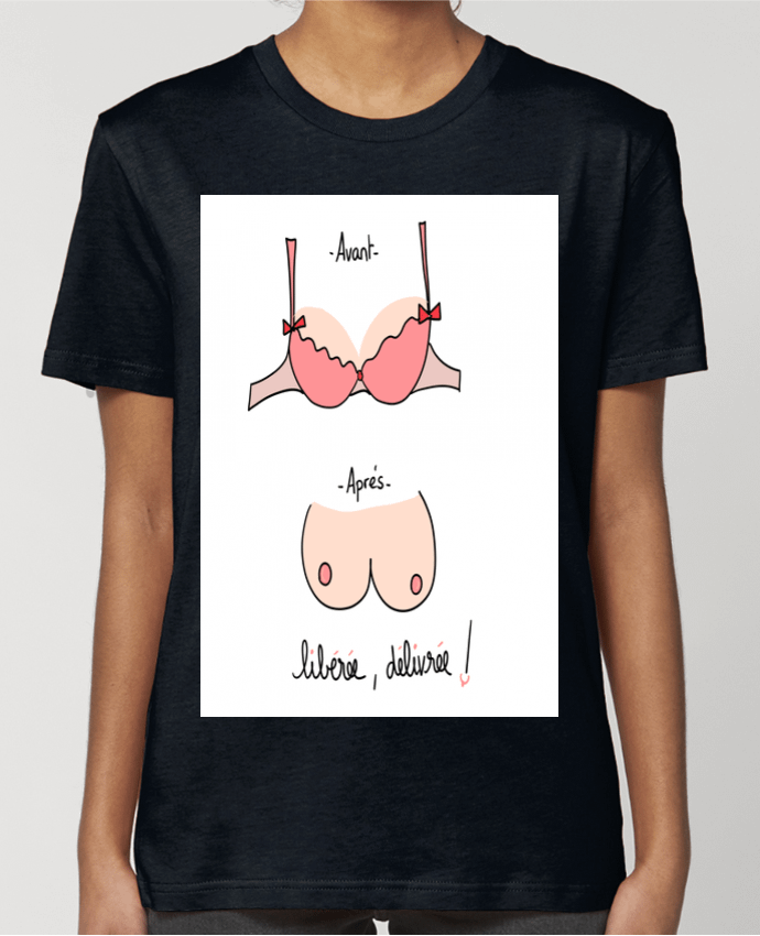 T-shirt Femme les nénés par Lili ravioli