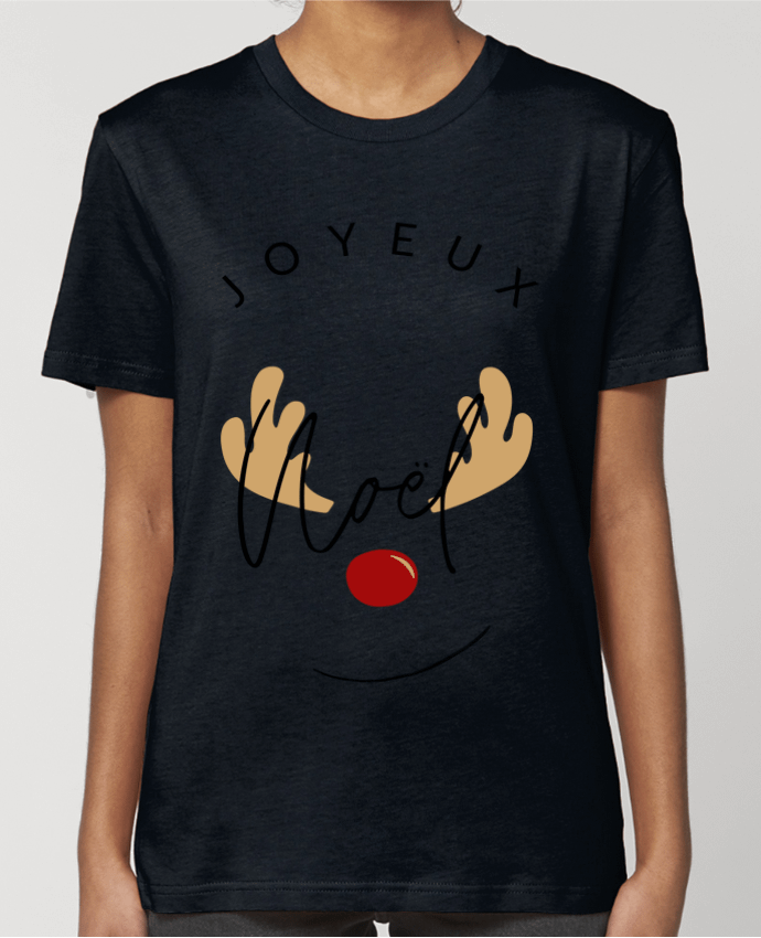 T-shirt Femme Joyeux Noël par bodyandfly