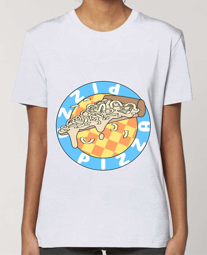 T-shirt Femme Illustrated Pizza Logo par Loon