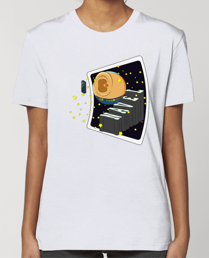 T-shirt Femme SELFIE NAVEL par Santiaguen