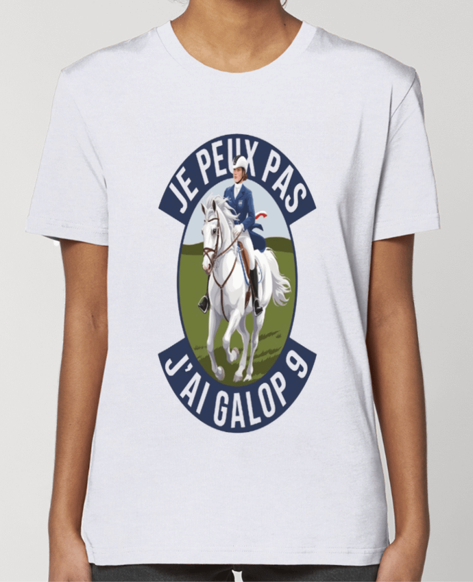 T-shirt Femme je peux pas j'ai galop 9 par bwilfy
