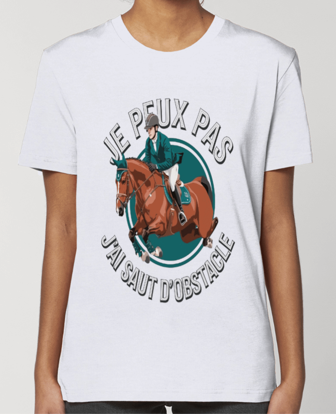 T-shirt Femme je peux pas j'ai saut d'obstacle par bwilfy