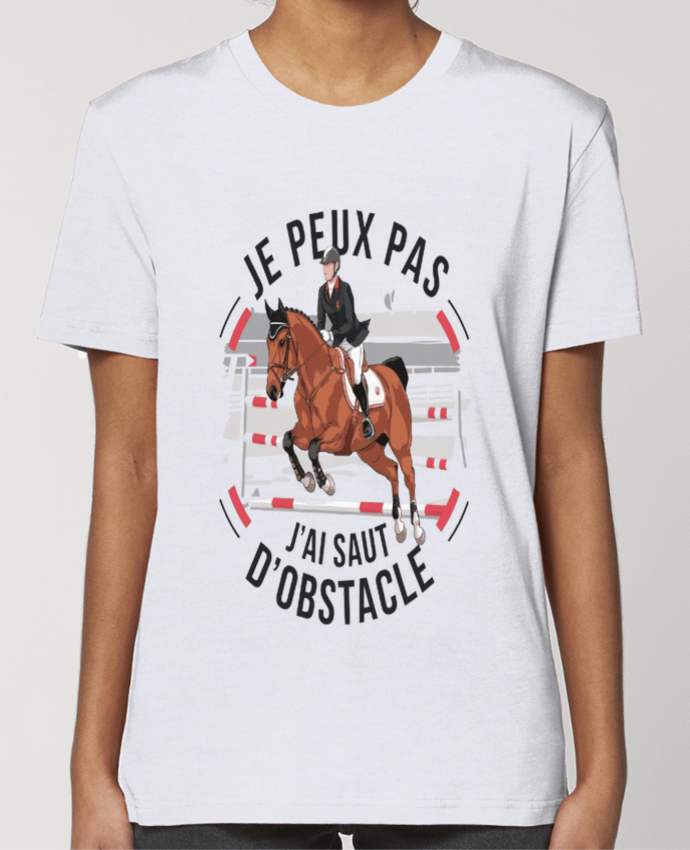 T-shirt Femme je peux pas j'ai saut d'obstacle par bwilfy