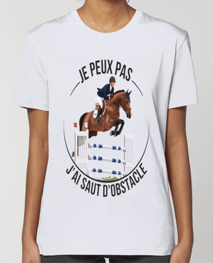 T-shirt Femme je peux pas j'ai saut d'obstacle par bwilfy