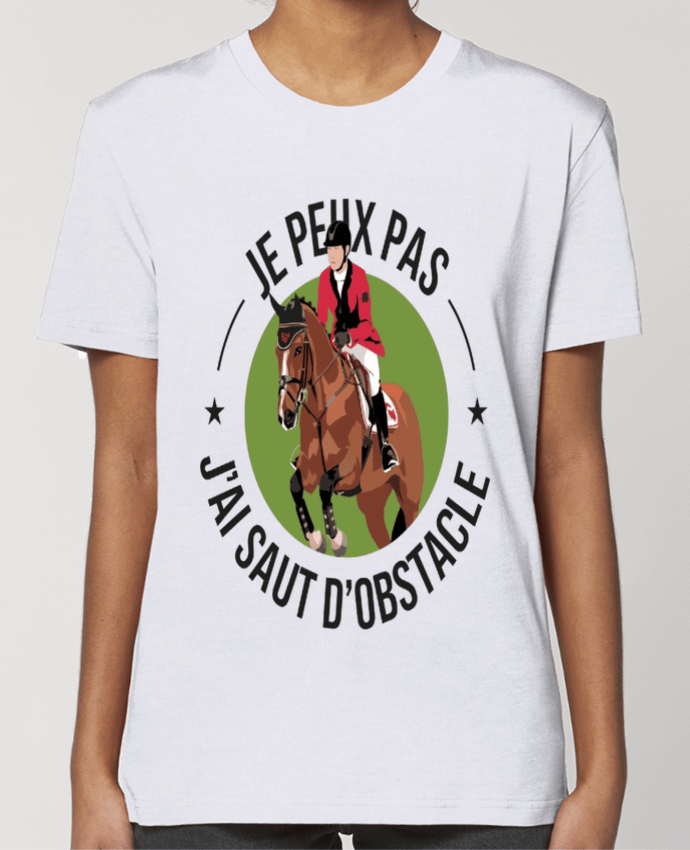 T-shirt Femme je peux pas j'ai saut d'obstacle par bwilfy
