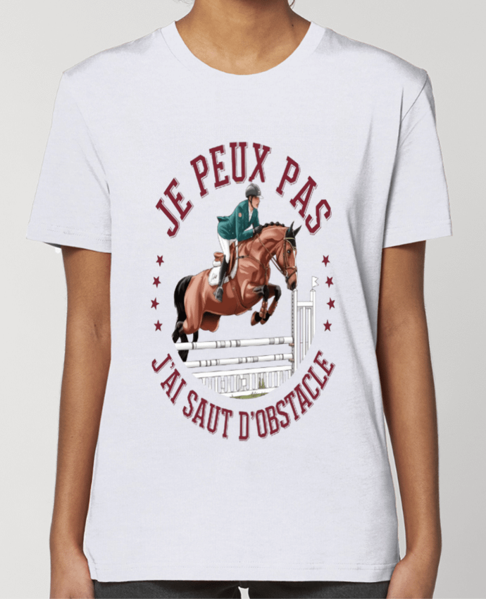 T-shirt Femme je peux pas j'ai saut d'obstacle par bwilfy
