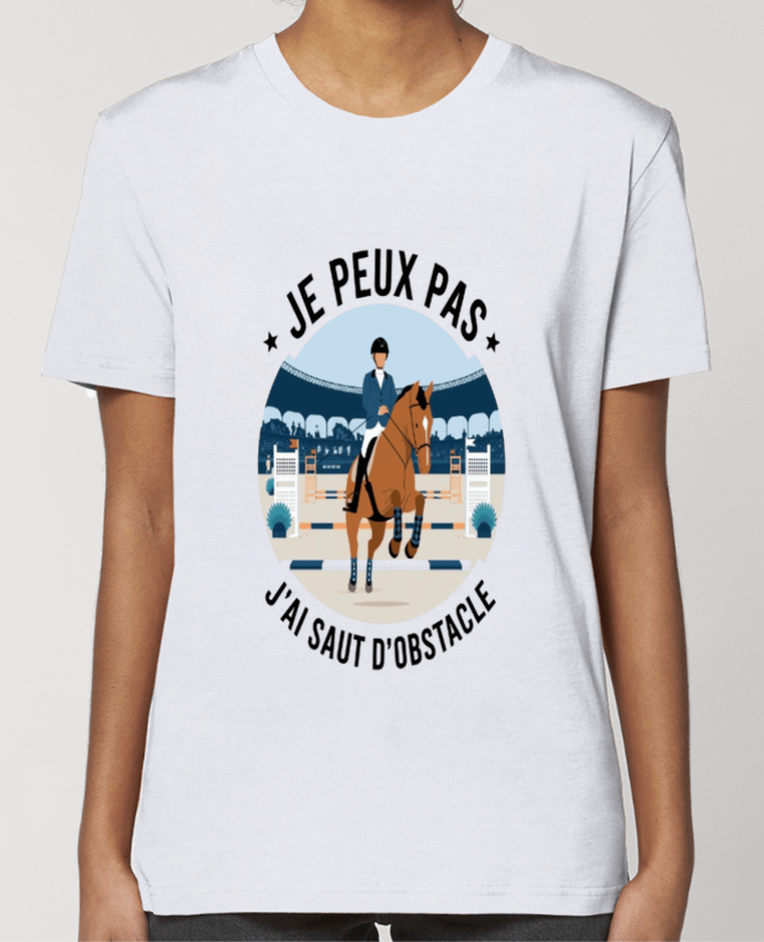 T-shirt Femme je peux pas j'ai saut d'obstacle par bwilfy
