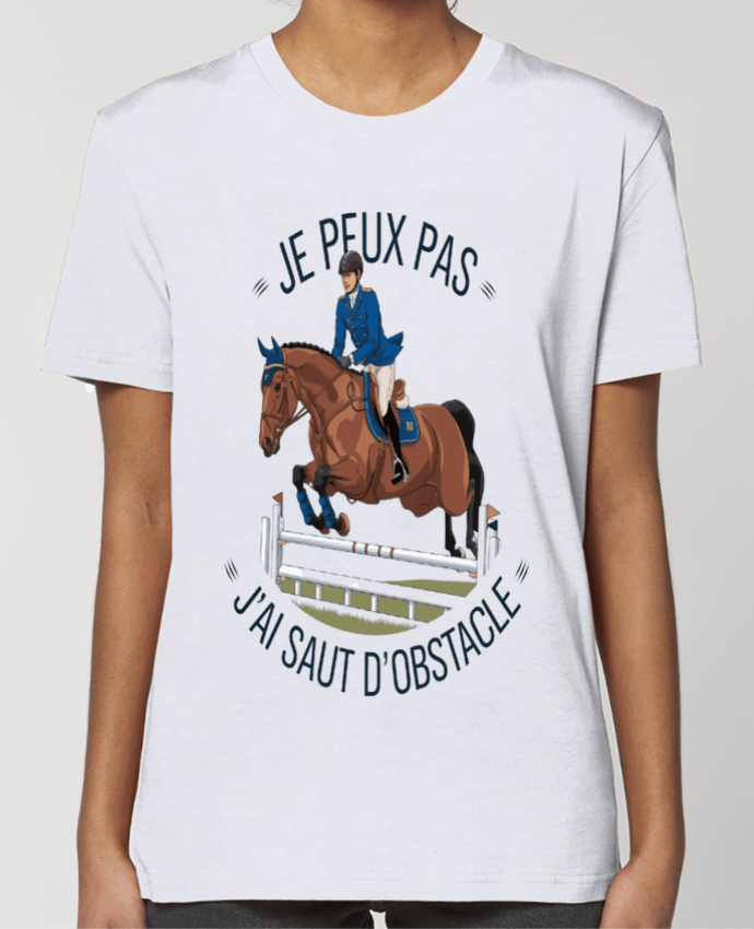 T-shirt Femme je peux pas j'ai saut d'obstacle par bwilfy