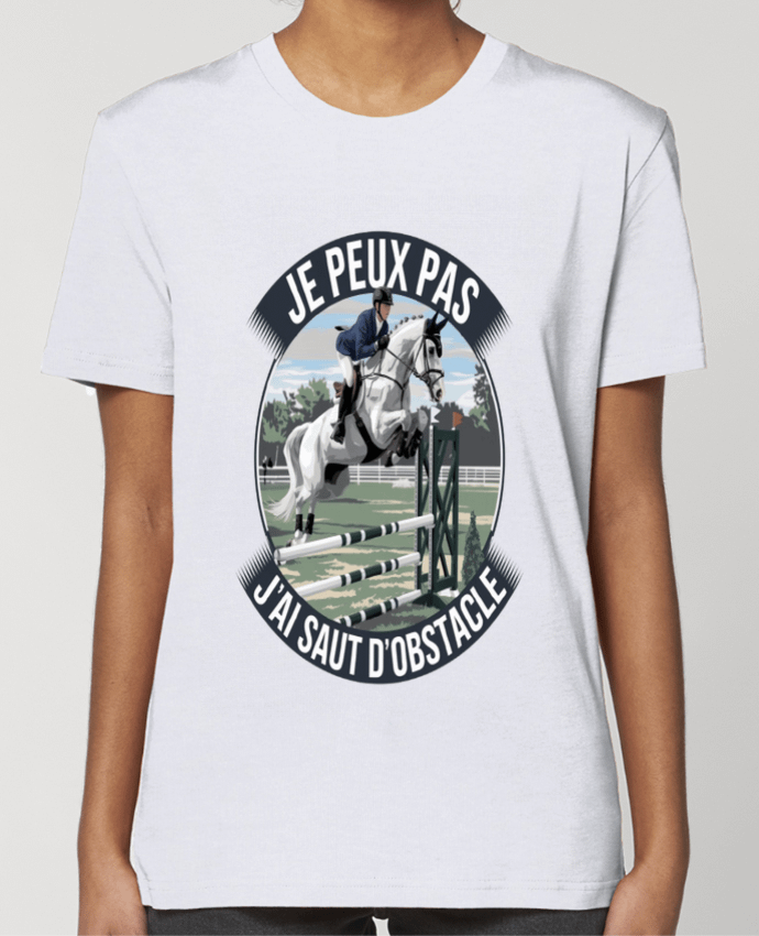 T-shirt Femme je peux pas j'ai saut d'obstacle par bwilfy