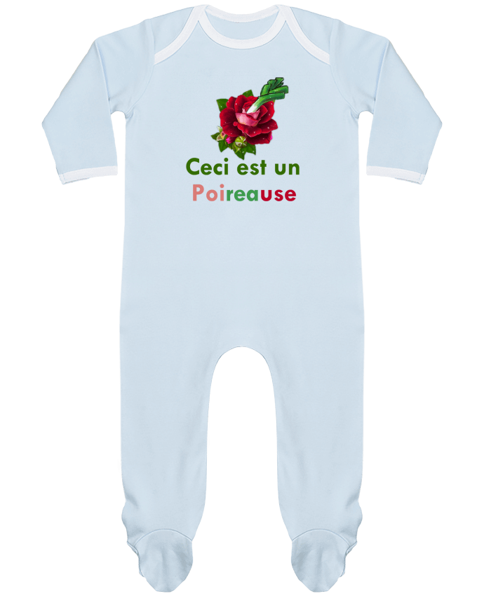Body Pyjama Bébé Poireause par Oan