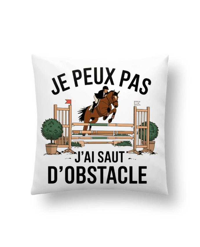 Coussin je peux pas j'ai saut d'obstacle par bwilfy