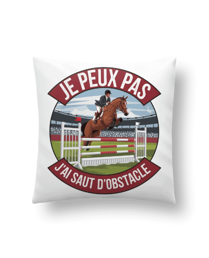 Coussin je peux pas j'ai saut d'obstacle par bwilfy