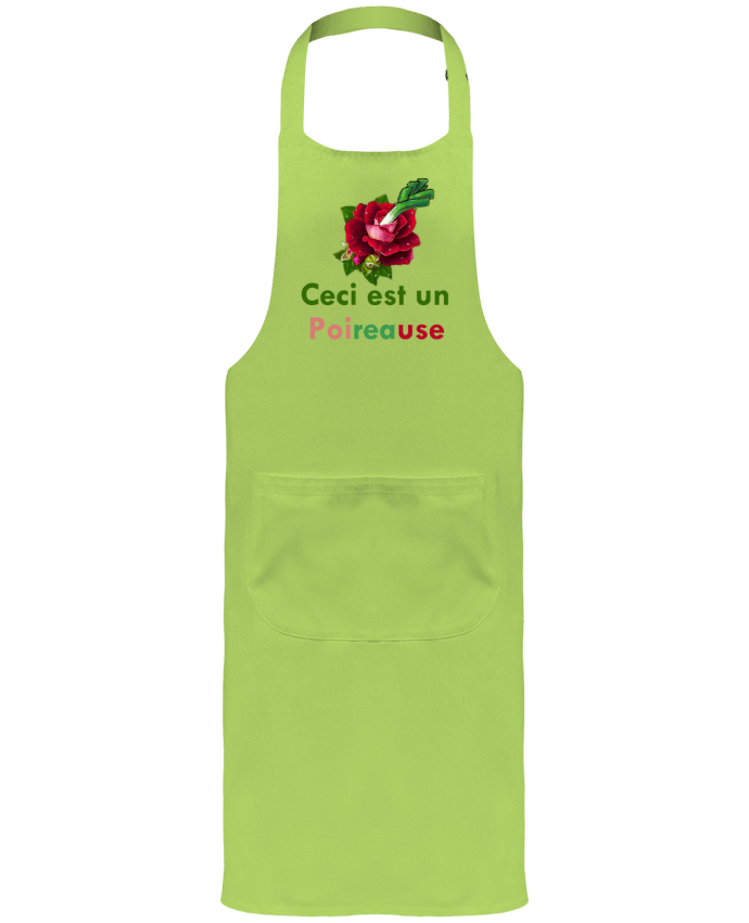Garden or Sommelier Apron with Pocket Poireause by Oan