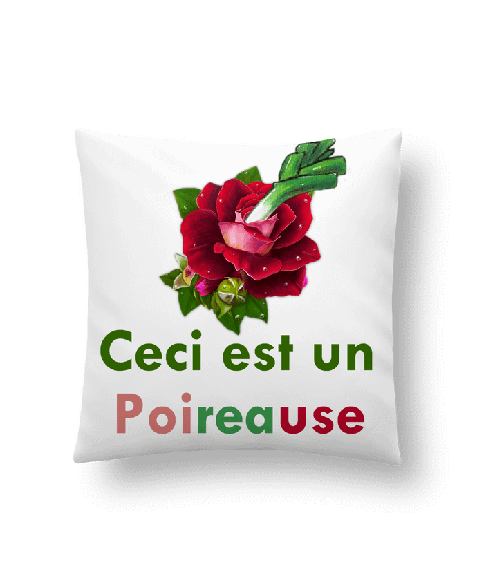 Cushion synthetic soft 45 x 45 cm Poireause by Oan