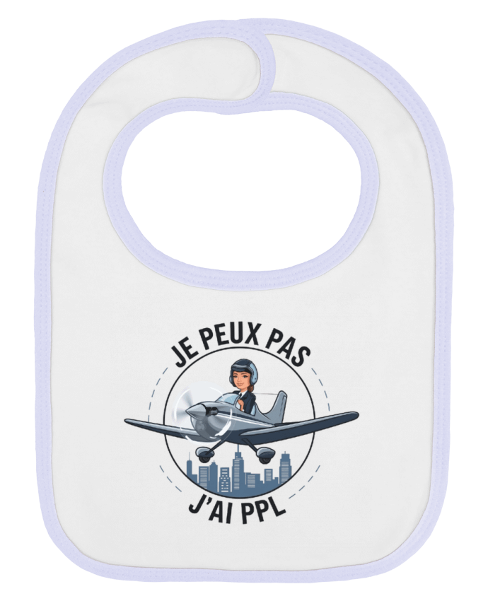 Bavoir bébé uni je peux pas j'ai ppl par bwilfy