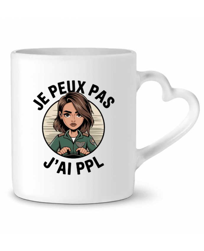 Mug coeur je peux pas j'ai ppl par bwilfy