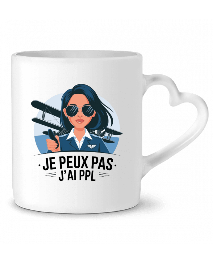 Mug coeur je peux pas j'ai ppl par bwilfy