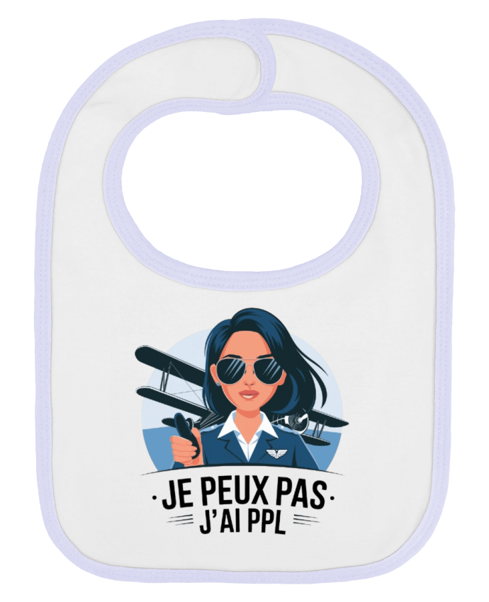 Bavoir bébé uni je peux pas j'ai ppl par bwilfy