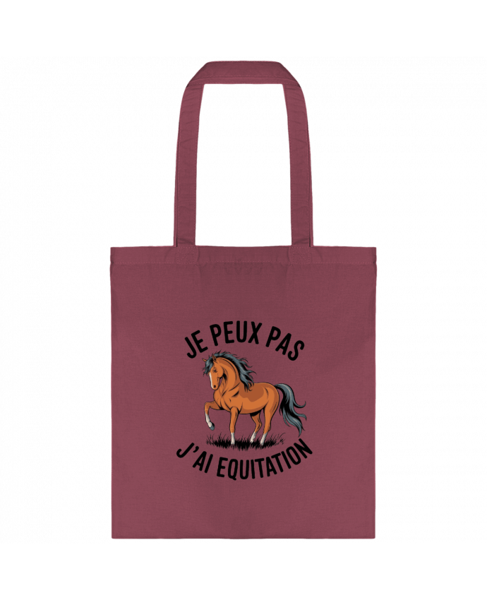 Tote-bag je peux pas j'ai equitation par bwilfy
