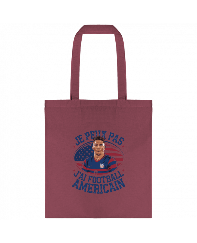 Tote-bag je peux pas j'ai football américain par bwilfy